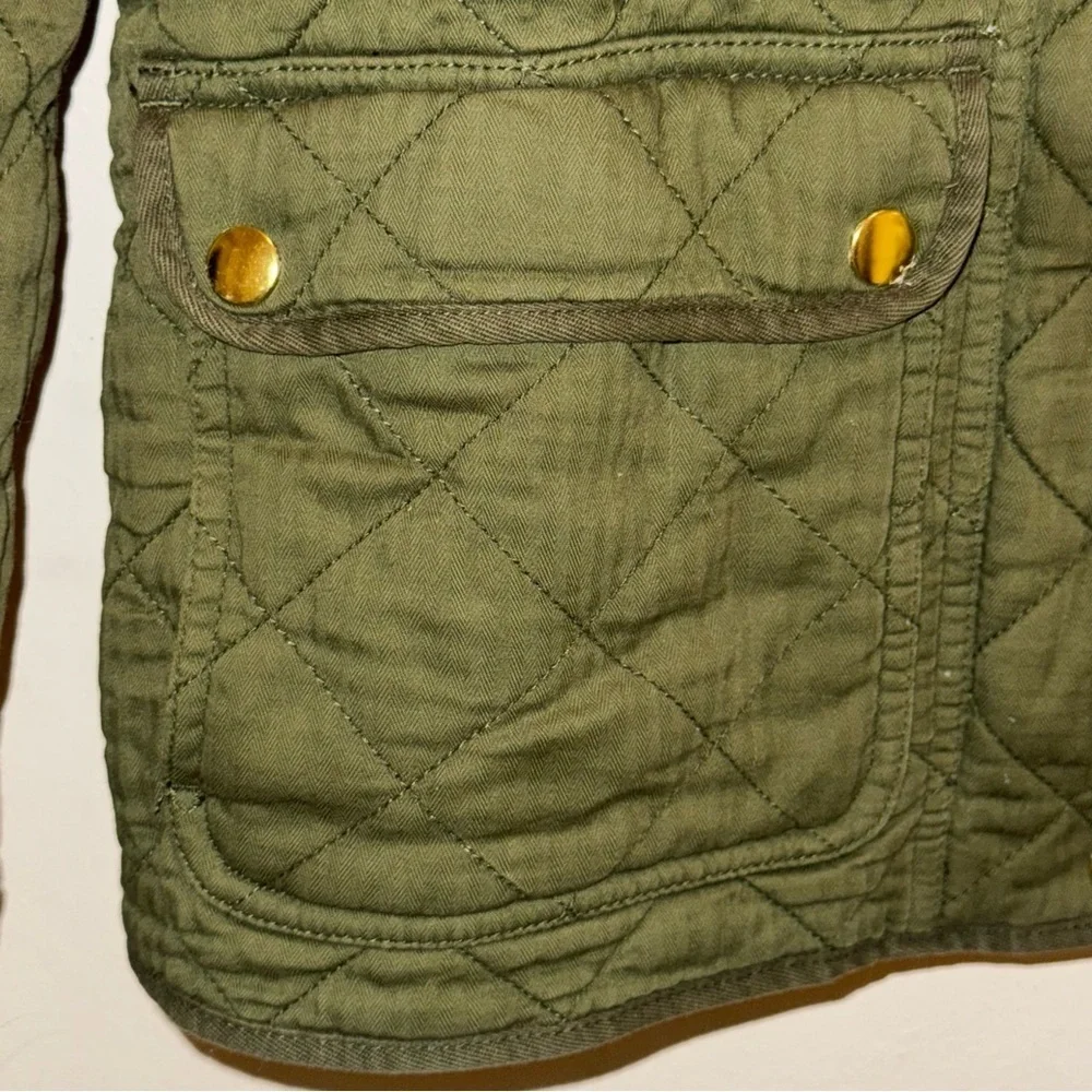 J. Crew Quilted Downtown Field Jacket Women’s Size Extra Small